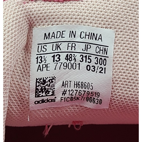 Adidas Basketball Shoes Mens Size 13.5 Dame 7 EXTPLY Pink White Dolla H6… - Picture 10 of 12